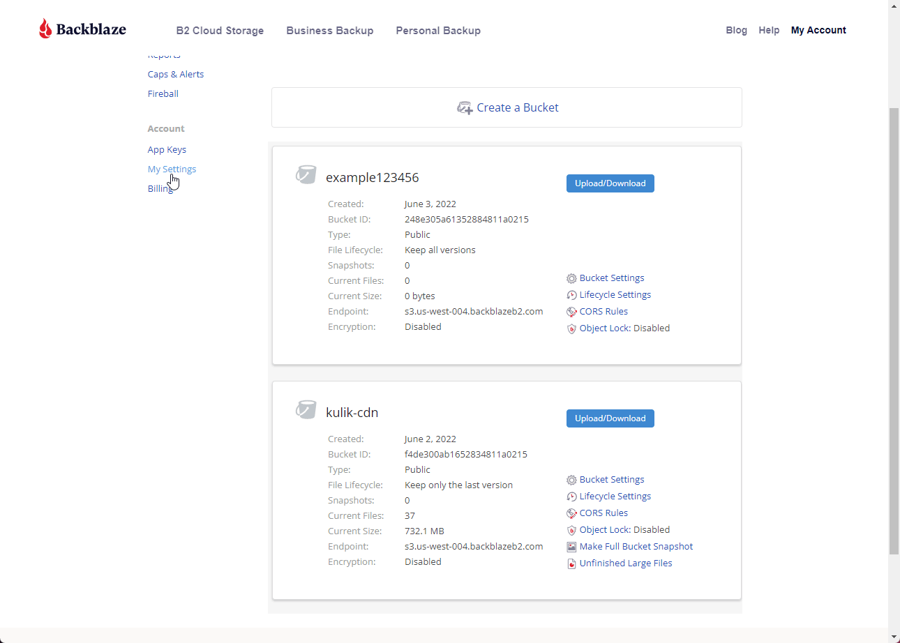 Change Lifecycle Settings